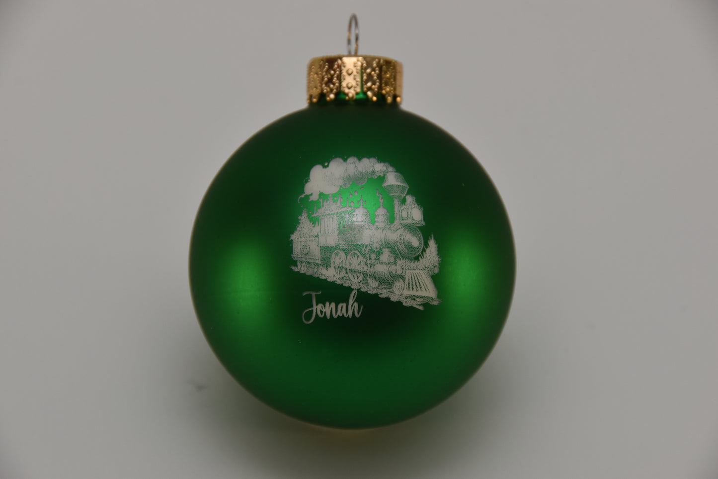 Personalized  Christmas Ornament Train 3